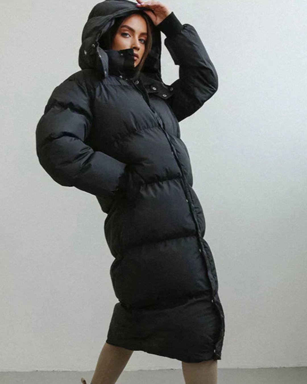 Maricel | Women's Oversized Quilted Puffer Jacket