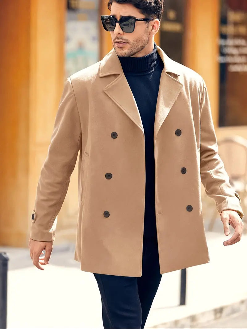 Monte Carlo Classic Wool Trenchcoat – Timeless Elegance & Ultimate Warmth
