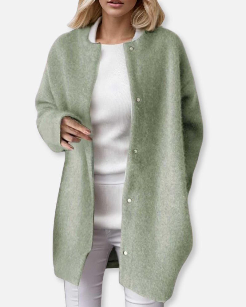Camden Cozy Snap-Button Cardigan – Effortless Layering for Every Season