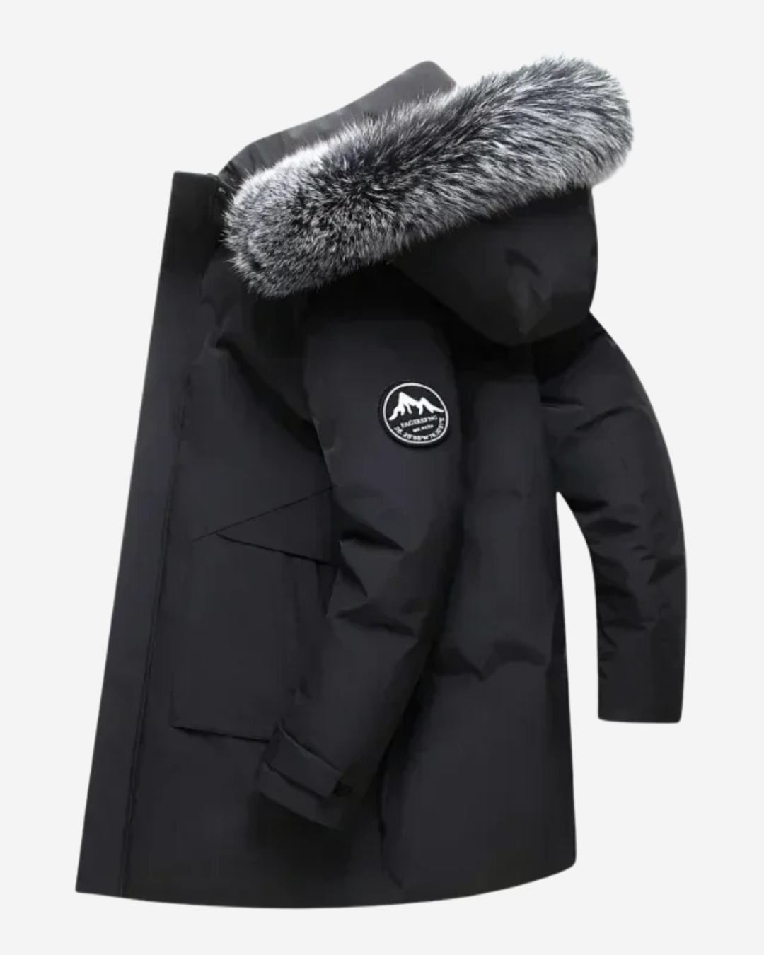 Jeremiah | Men's Parka Jacket Structured Fit Faux Fur Collar