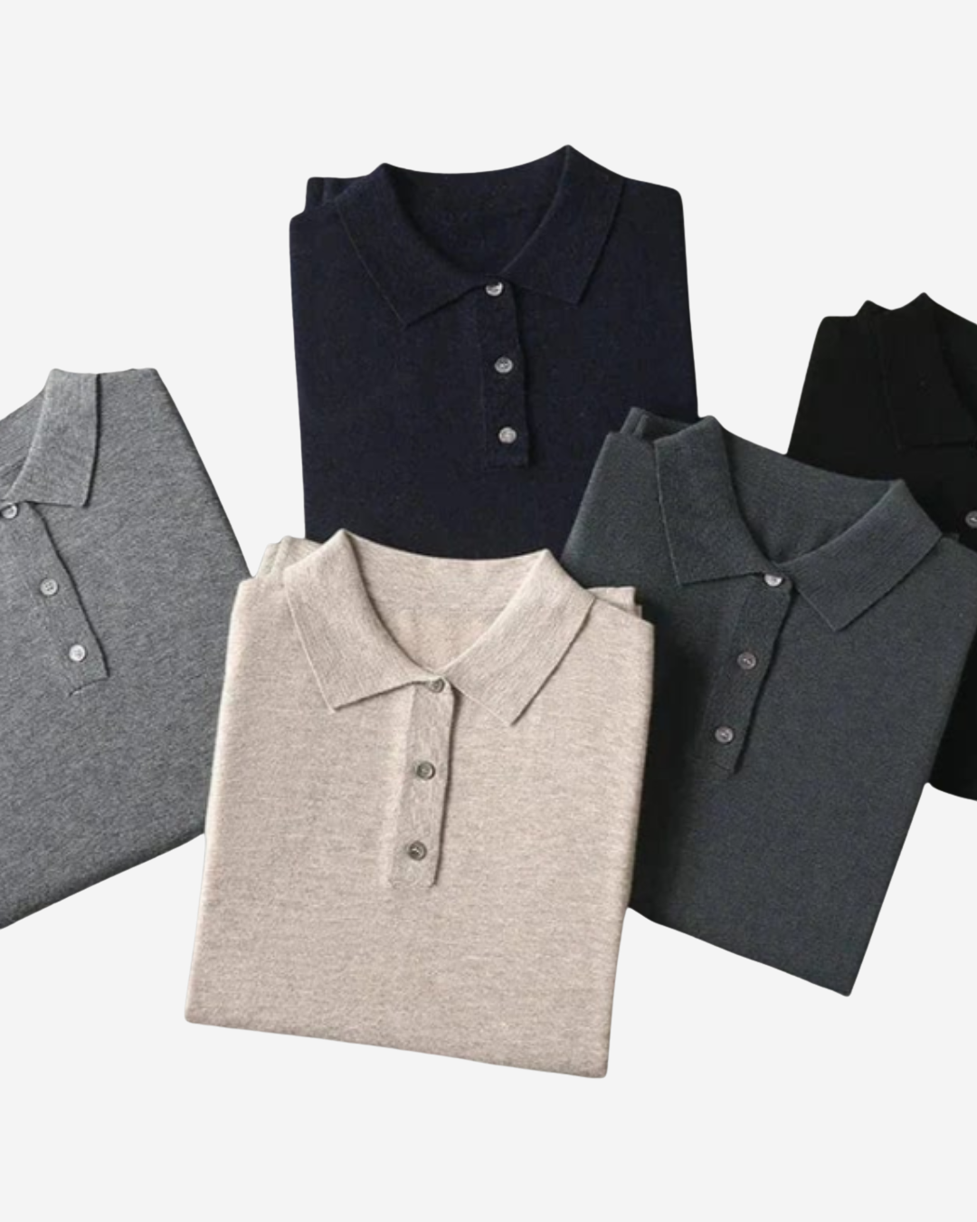 Wally | Men's Longsleeve Cashmere Polo