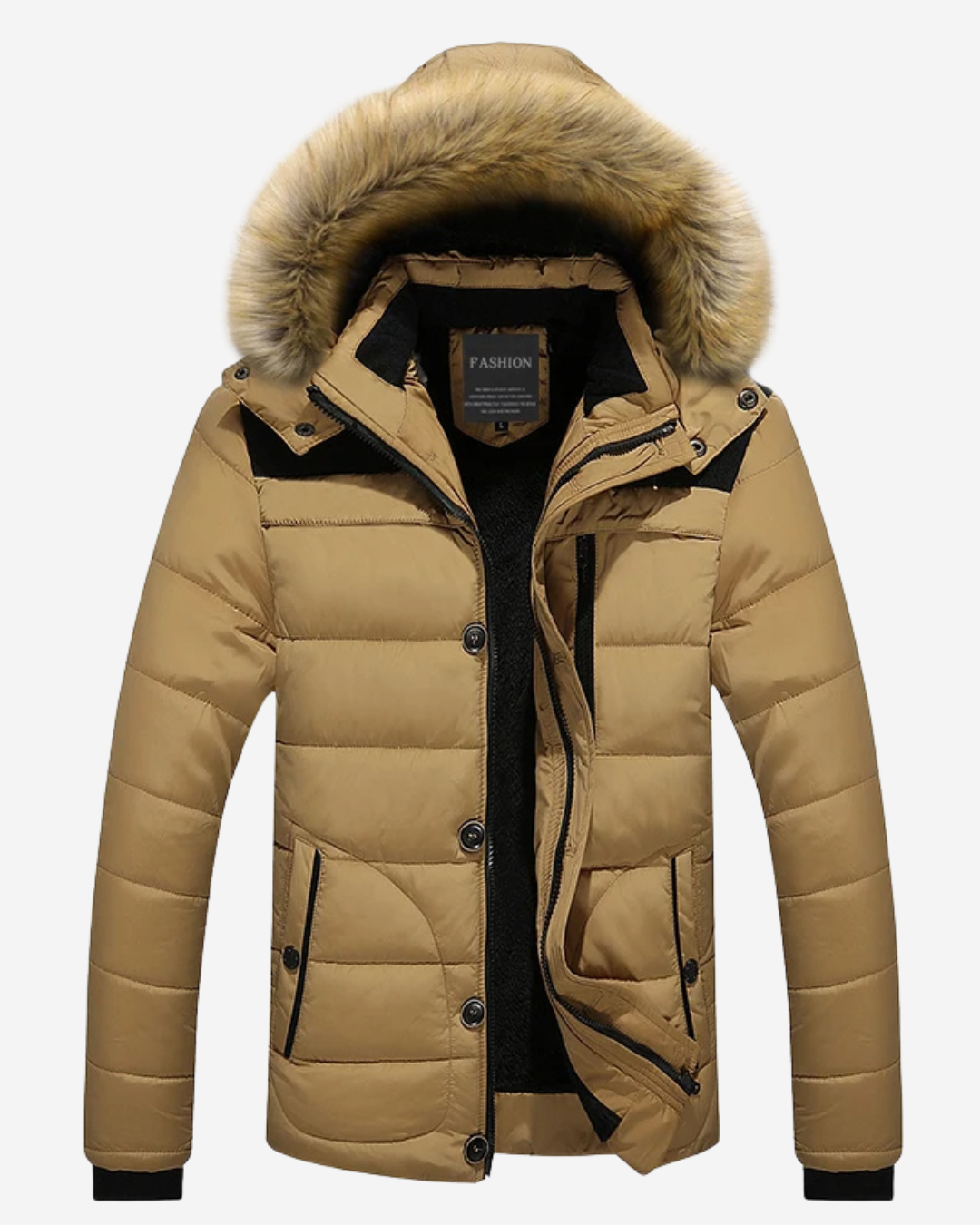 Reymon | Men's Parka Jacket Quilted Insulated