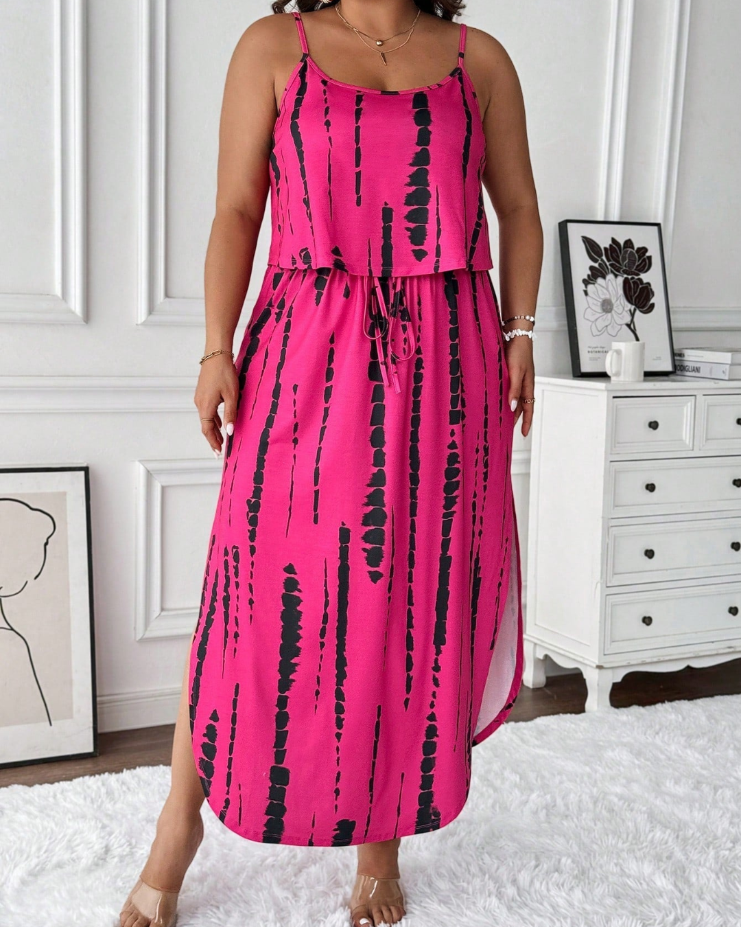 Therese | Women's Plus Size Summer Set