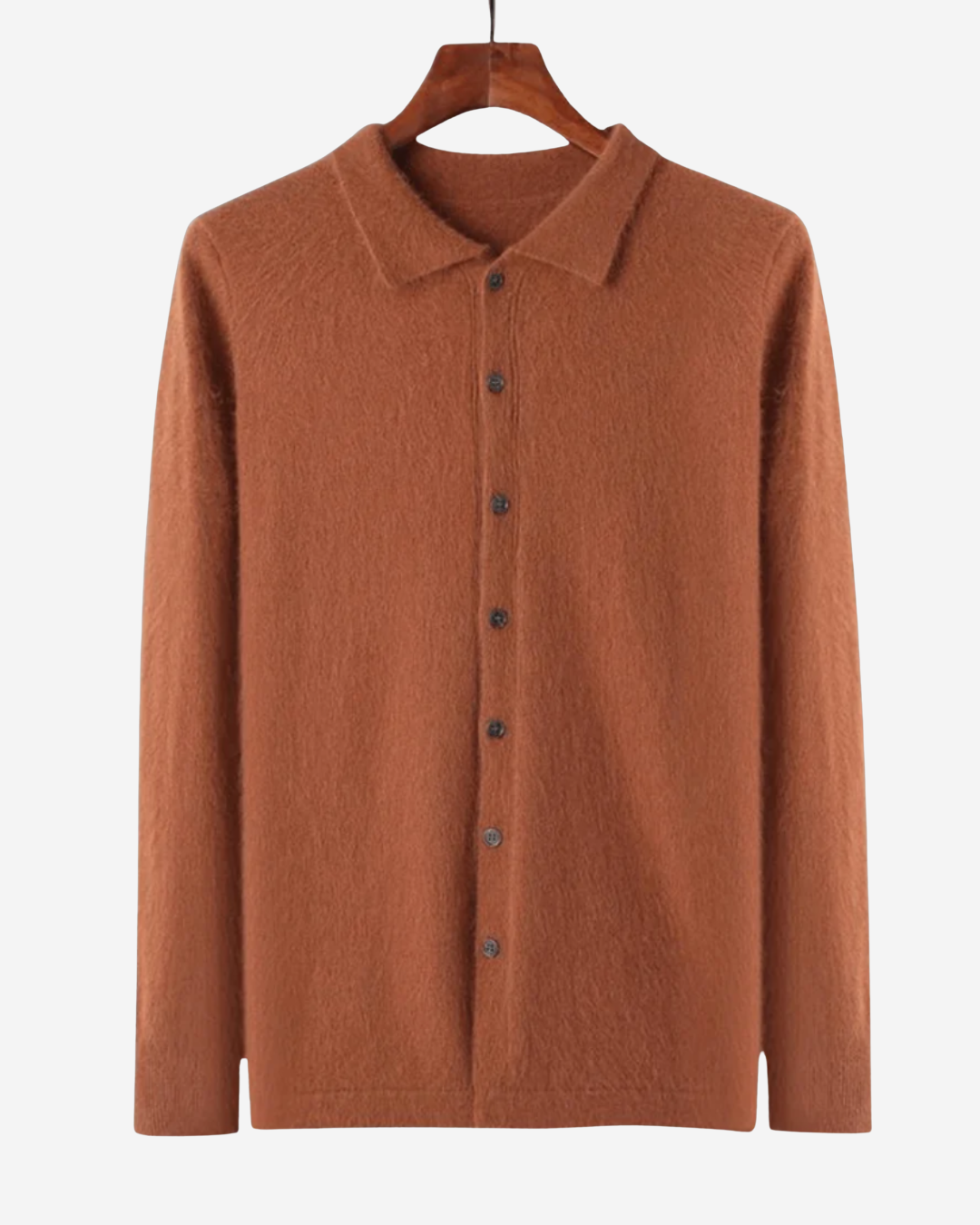 Fernando | Men's Mink Cashmere Cardigan