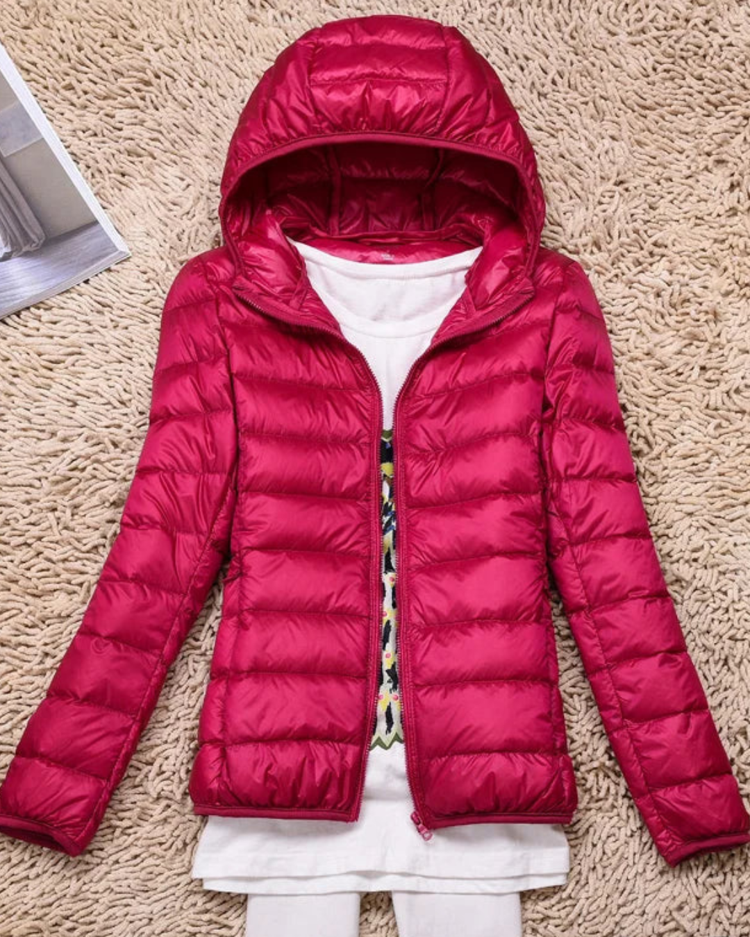 Stella | Women's Quilted Down Jacket with Hood