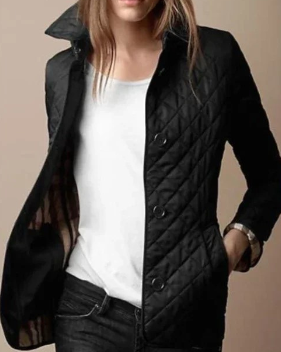 Adelfa | Women's Cotton Slim Fit Winter Jacket
