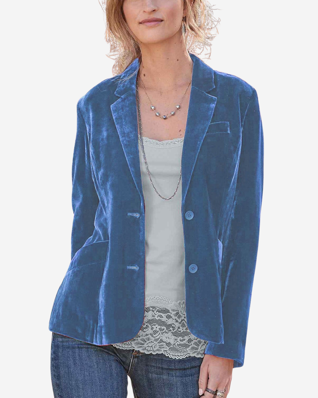 Isabella | Women's Slim Fit Velvet Winter Jacket