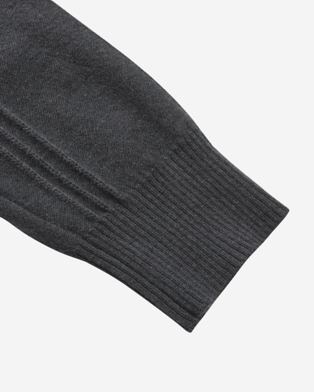 Violetto | Men's Luxe Wool Half-Zip Sweater