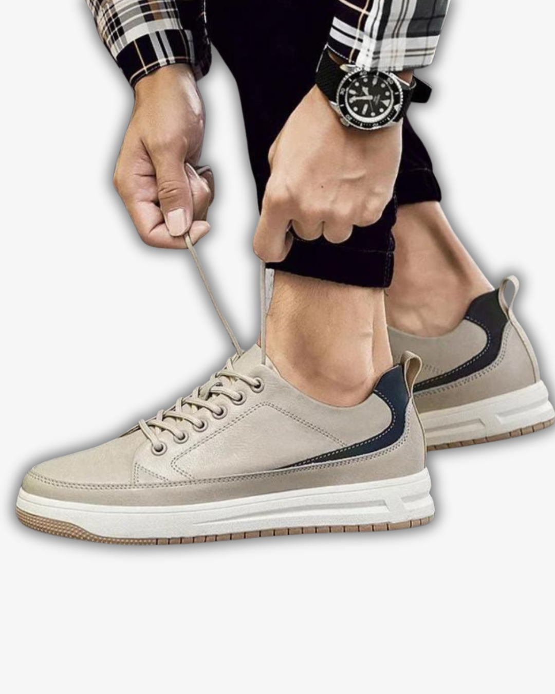 Prince Charming Carlos Sneakers | +4-8cm Height Boost & Ultimate Comfort