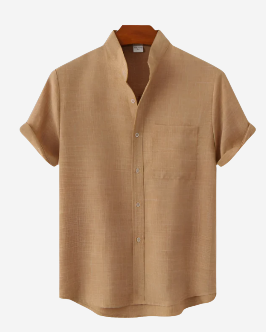 Lorenzo | Men's Mandarin Summer Shirt