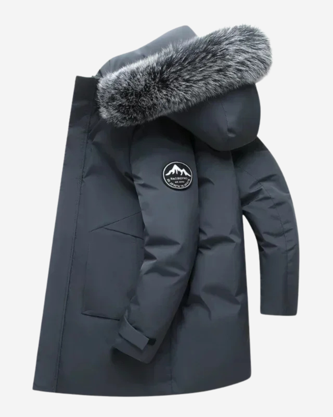 Jeremiah | Men's Parka Jacket Structured Fit Faux Fur Collar
