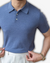 Versatile linen polo shirt
