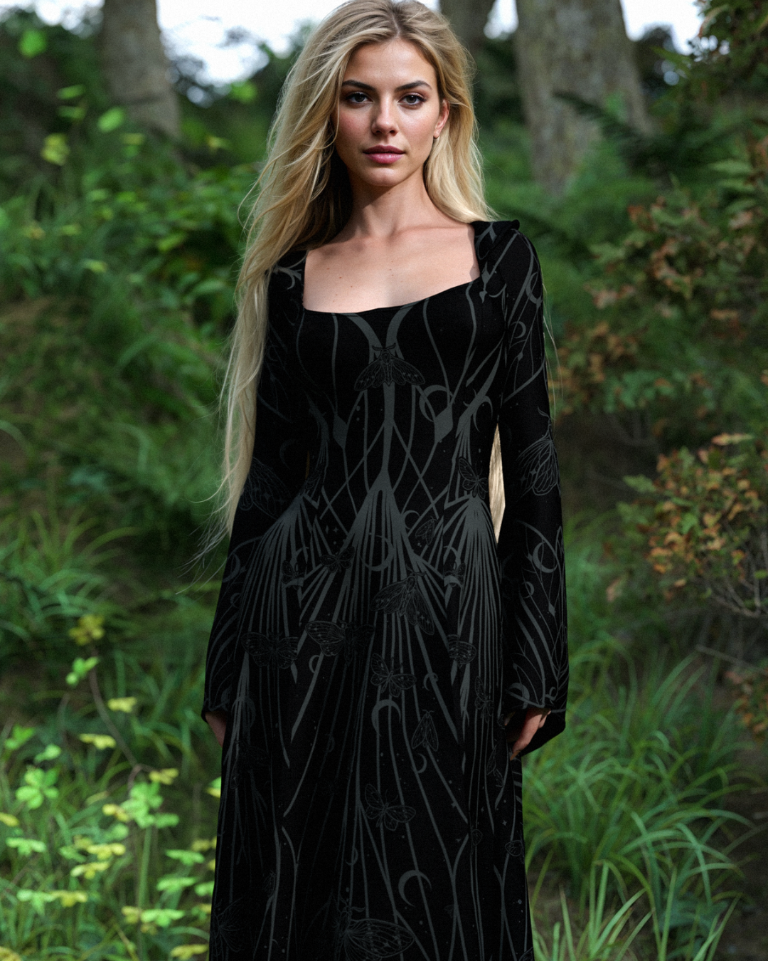 Loreta | Women's New Moon Witcher Halloween Long Dress