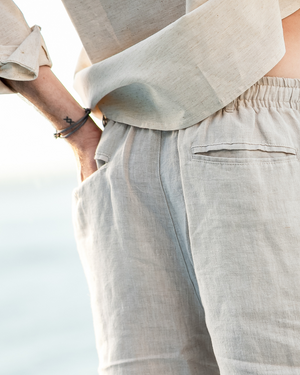 The Coastal State – Riviera Linen Trousers