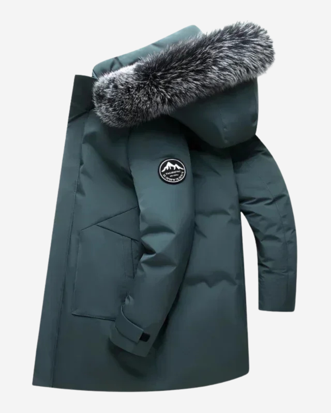 Jeremiah | Men's Parka Jacket Structured Fit Faux Fur Collar