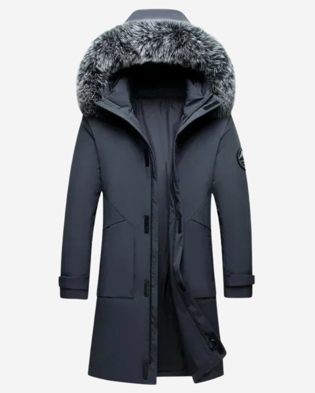Jeremiah | Men's Parka Jacket Structured Fit Faux Fur Collar