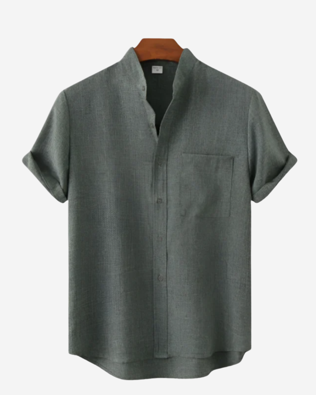 Lorenzo | Men's Mandarin Summer Shirt