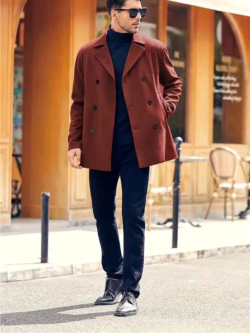 Monte Carlo Classic Wool Trenchcoat – Timeless Elegance & Ultimate Warmth