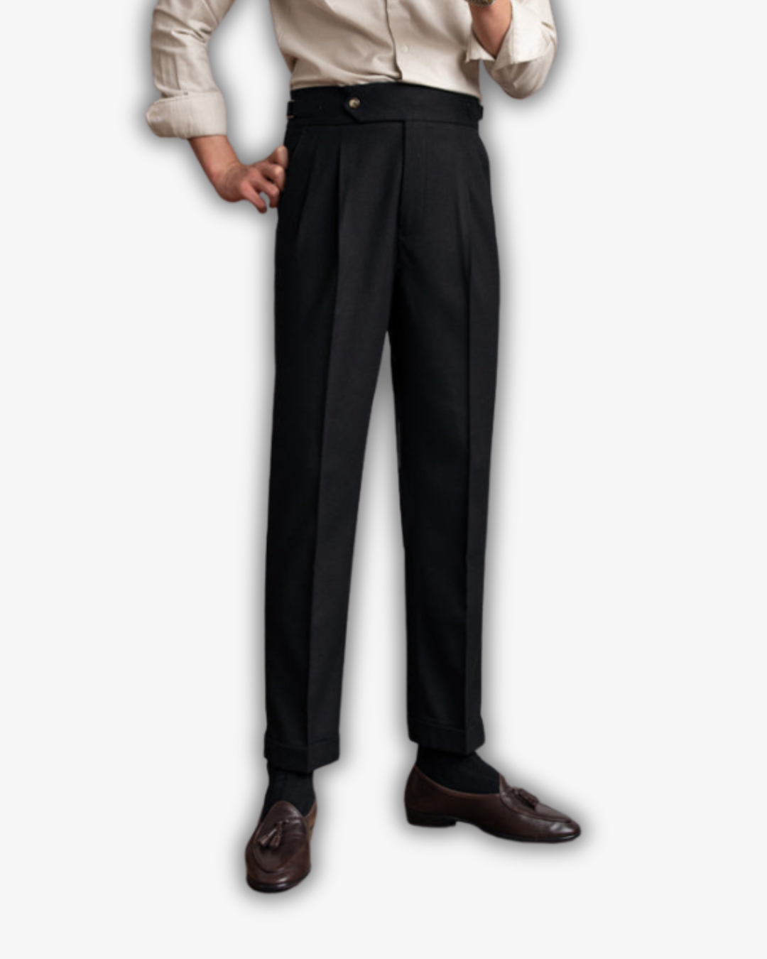 Florence Tailored Trousers – Timeless Elegance with Superior Comfort