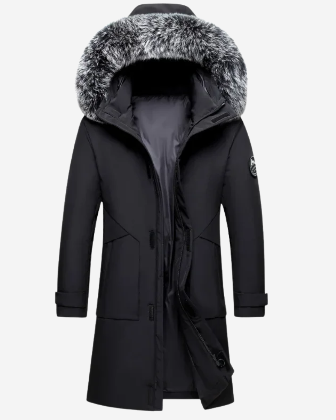 Jeremiah | Men's Parka Jacket Structured Fit Faux Fur Collar