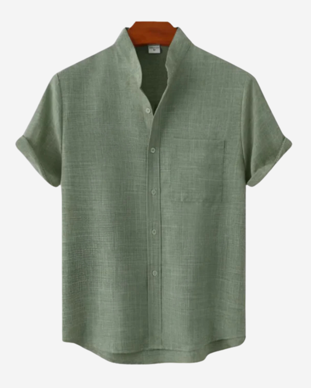 Lorenzo | Men's Mandarin Summer Shirt