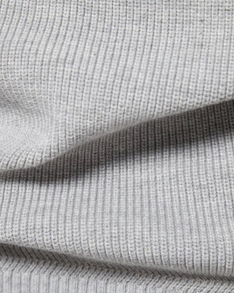 Crestwood Quarter-Zip Ribbed Sweater – Effortless Style & Ultimate Comfort