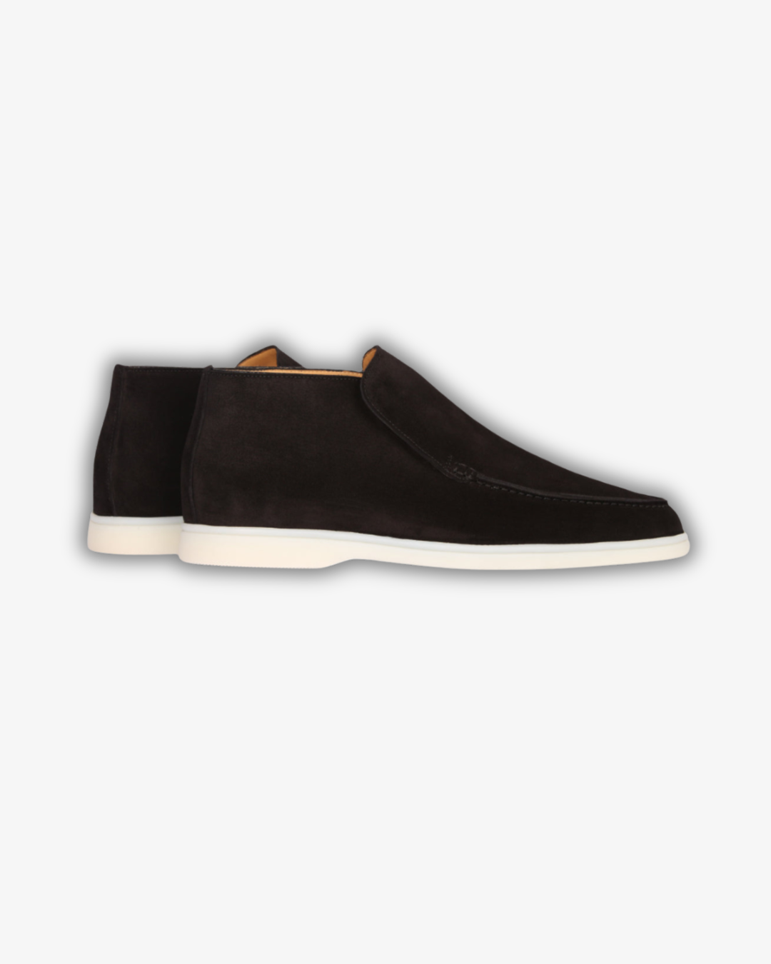 Prince Charming Black Suede Loafers for Men | Elegant Comfort and Timeless Style