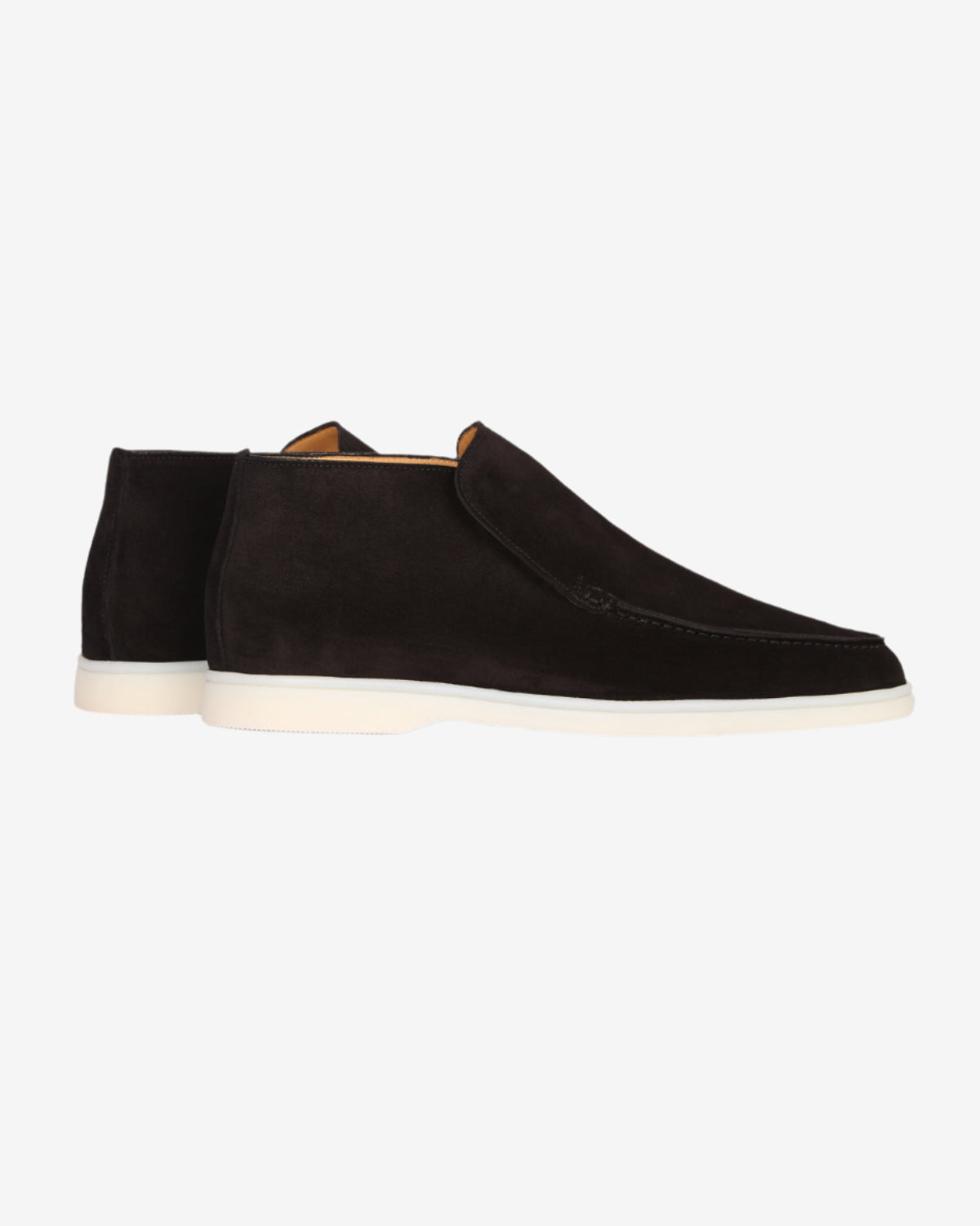 Prince Charming Black Suede Loafers for Men | Elegant Comfort and Timeless Style