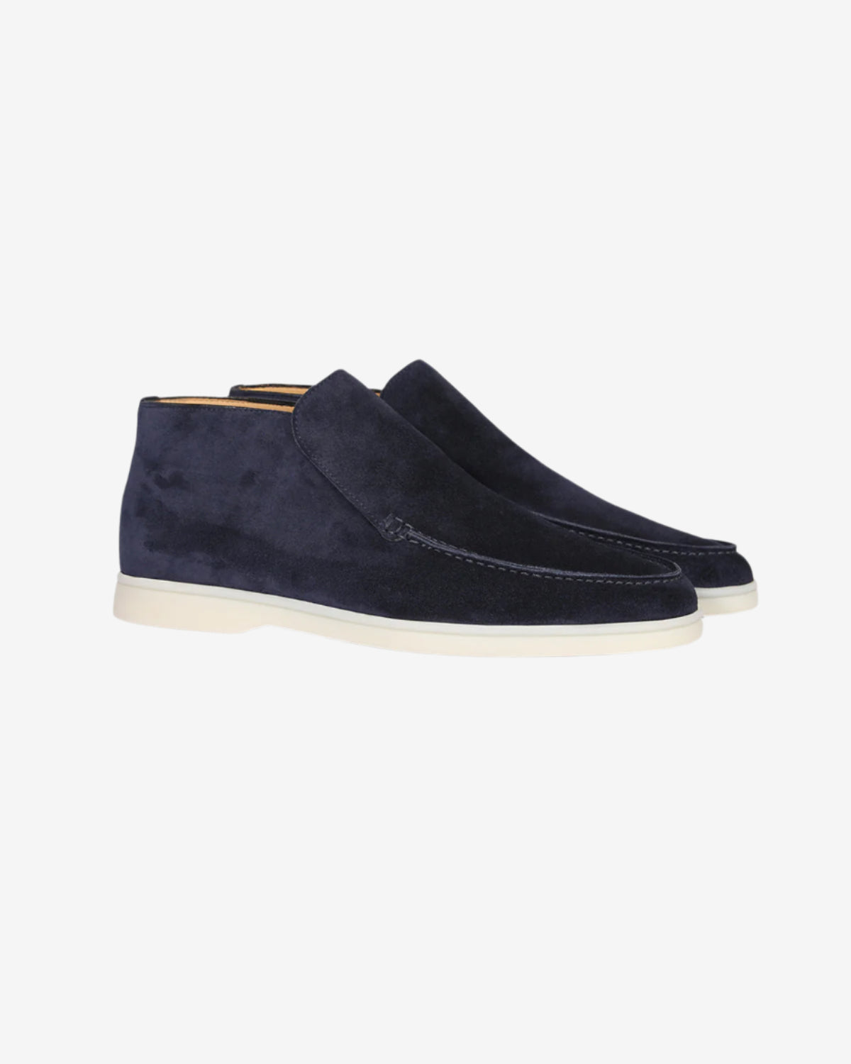 Prince Charming Navy Blue Suede Loafers for Men | Timeless Elegance and Ultimate Comfort
