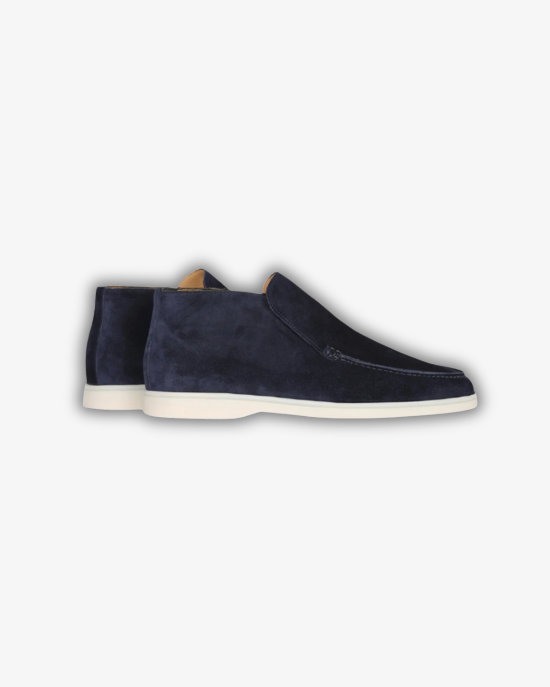 Prince Charming Navy Blue Suede Loafers for Men | Timeless Elegance and Ultimate Comfort