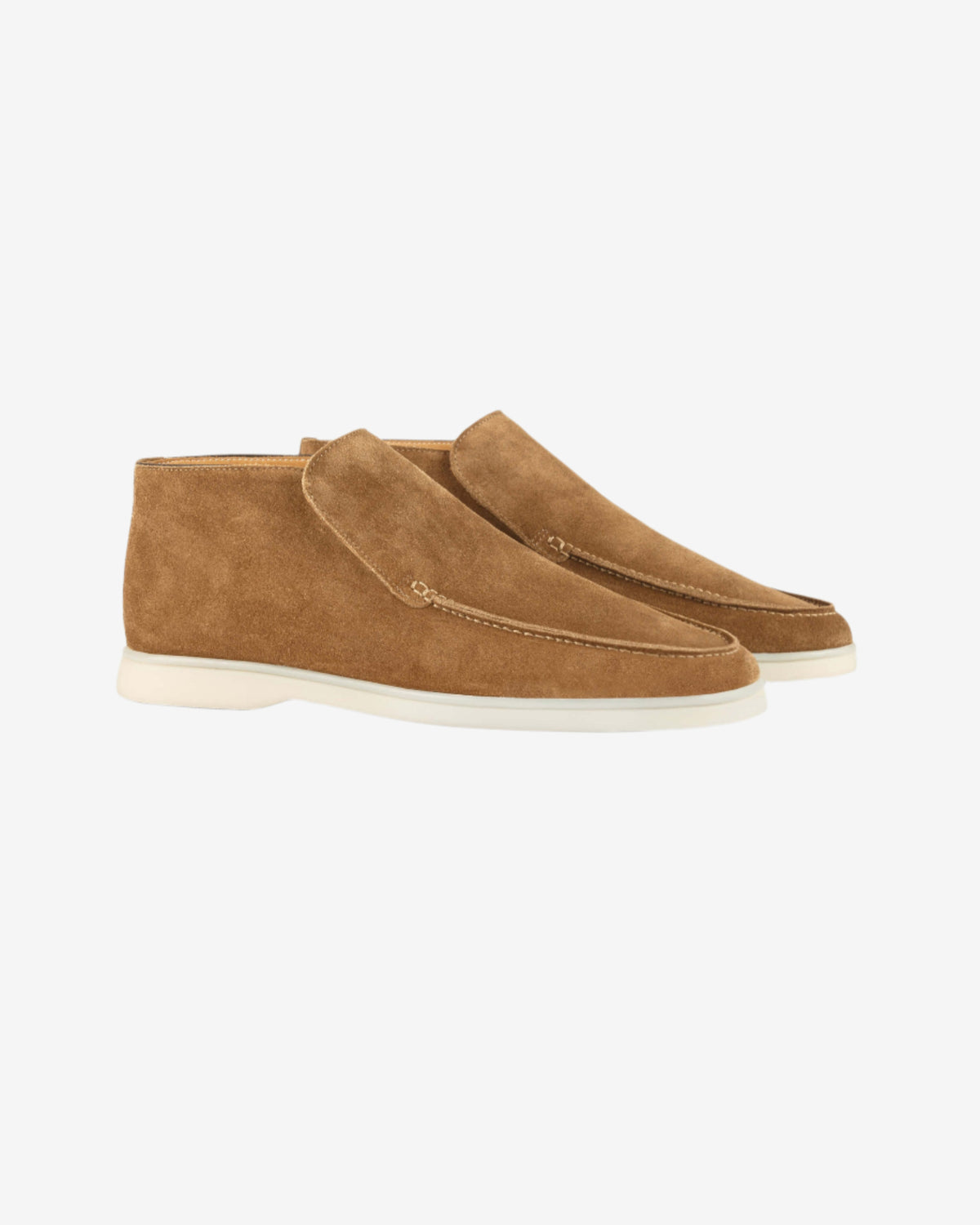 Prince Charming Marron Beige Bleu Suede Loafers | Elegant Comfort for Every Occasion