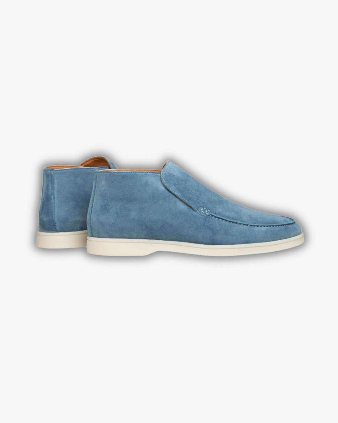 Sapphire Blue Suede Loafers for the Modern Gentleman | Style and Comfort in One