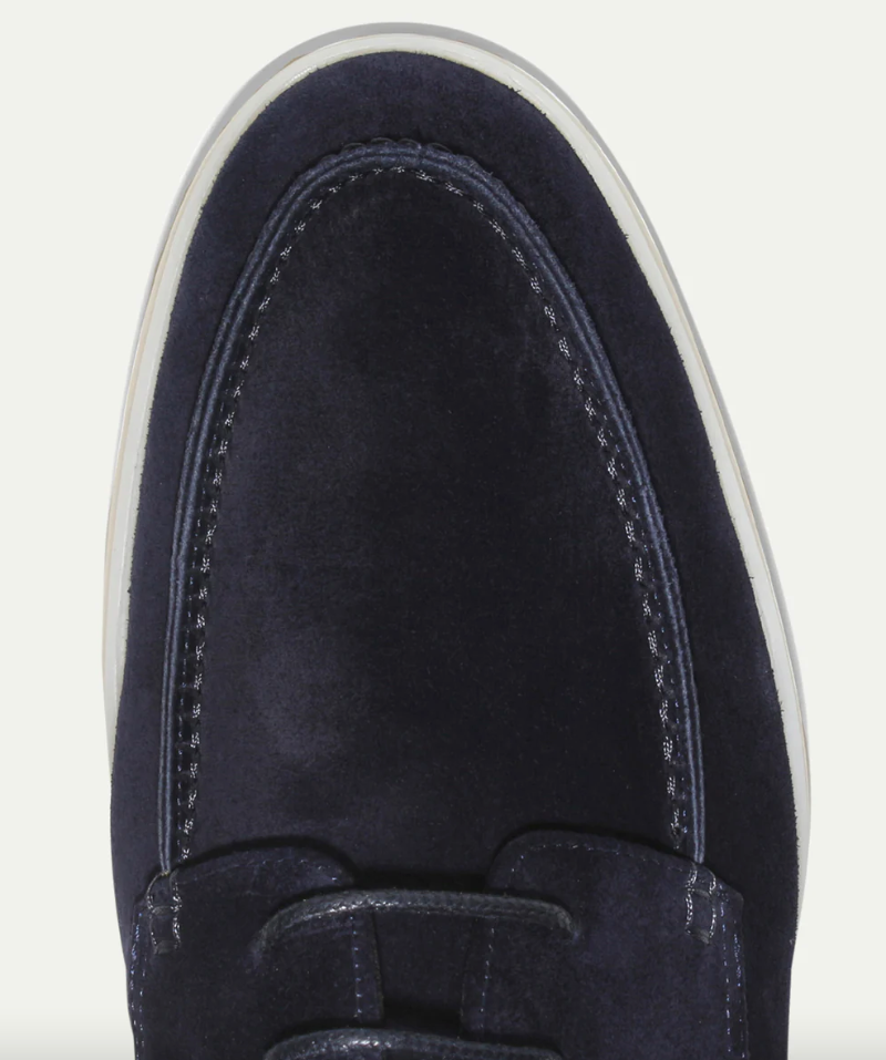 Men’s Suede Loafers - Lace-Up Moccasin Design - Soft & Flexible Sole - Smart Casual Wear