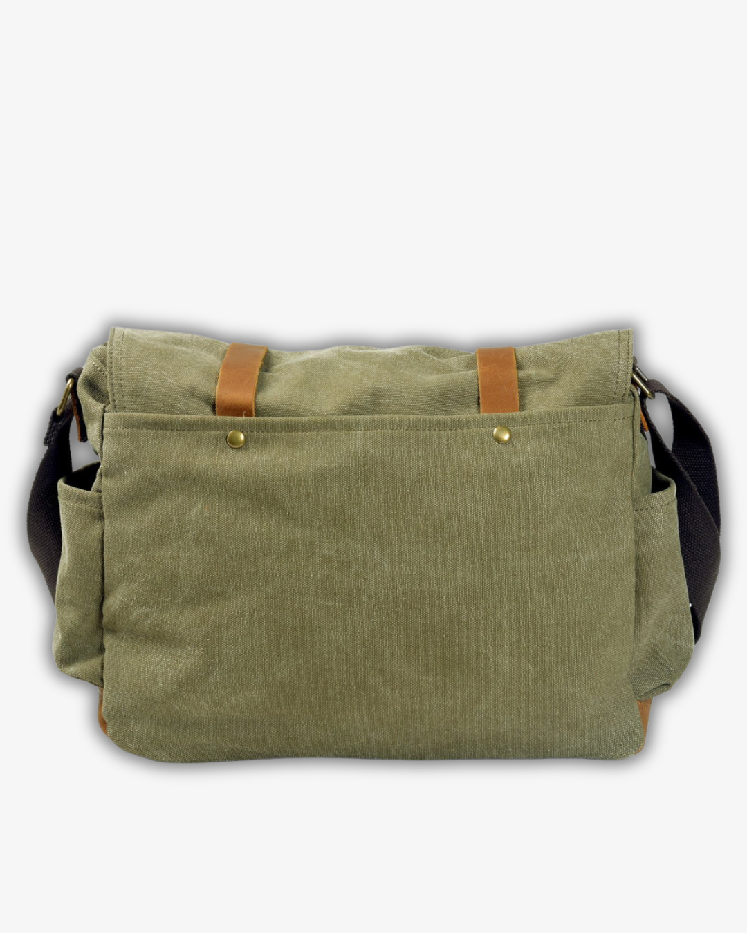 Men’s Canvas Messenger Bag – Durable Shoulder Satchel
