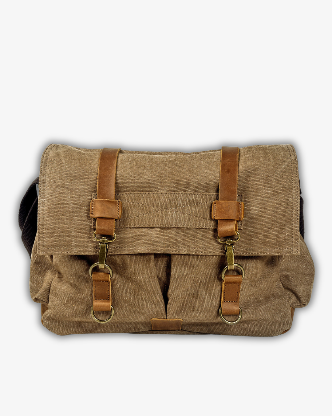 Men’s Canvas Messenger Bag – Durable Shoulder Satchel