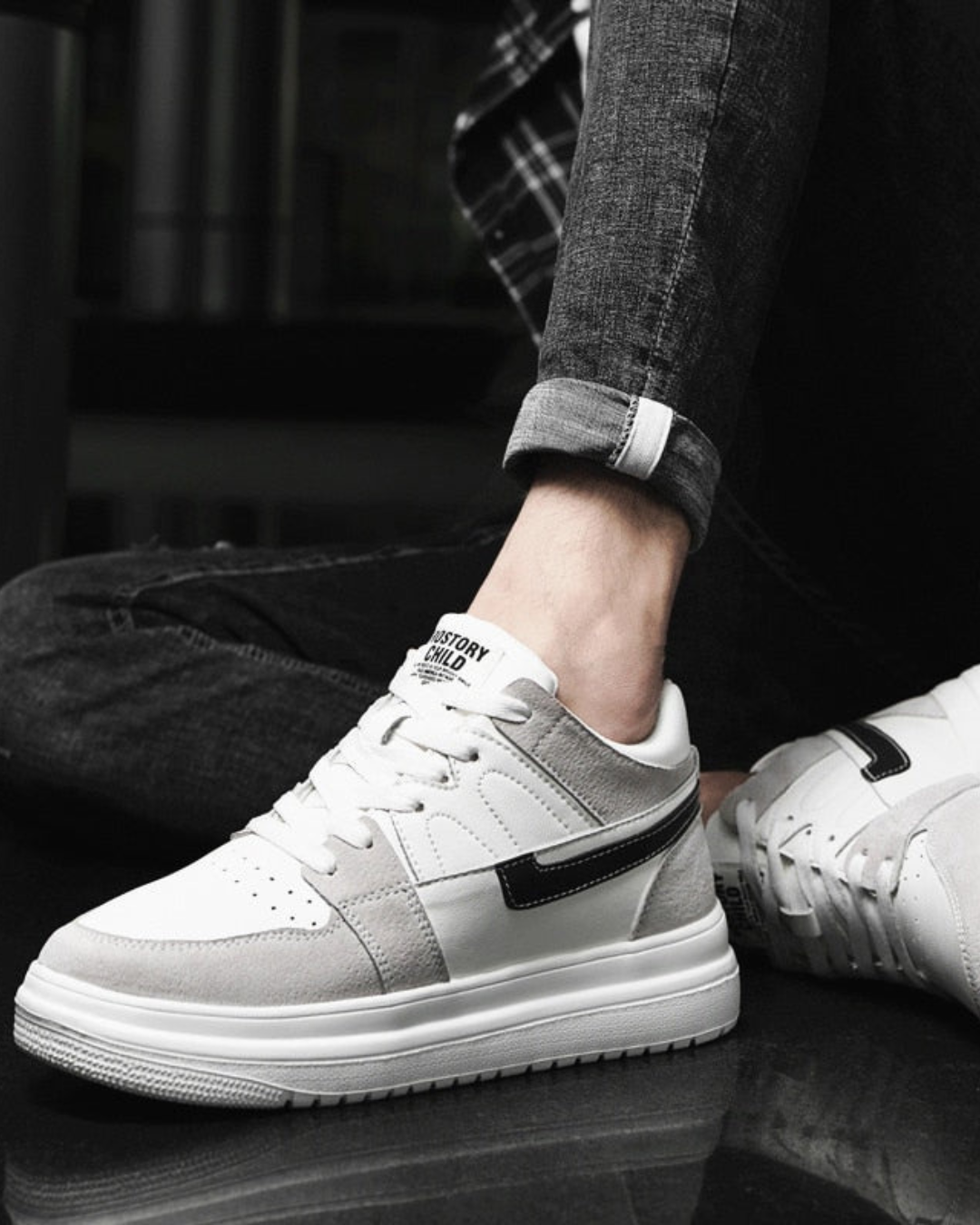 Prince Charming Impact | Premium Leather Shoe with +7cm Height Boost
