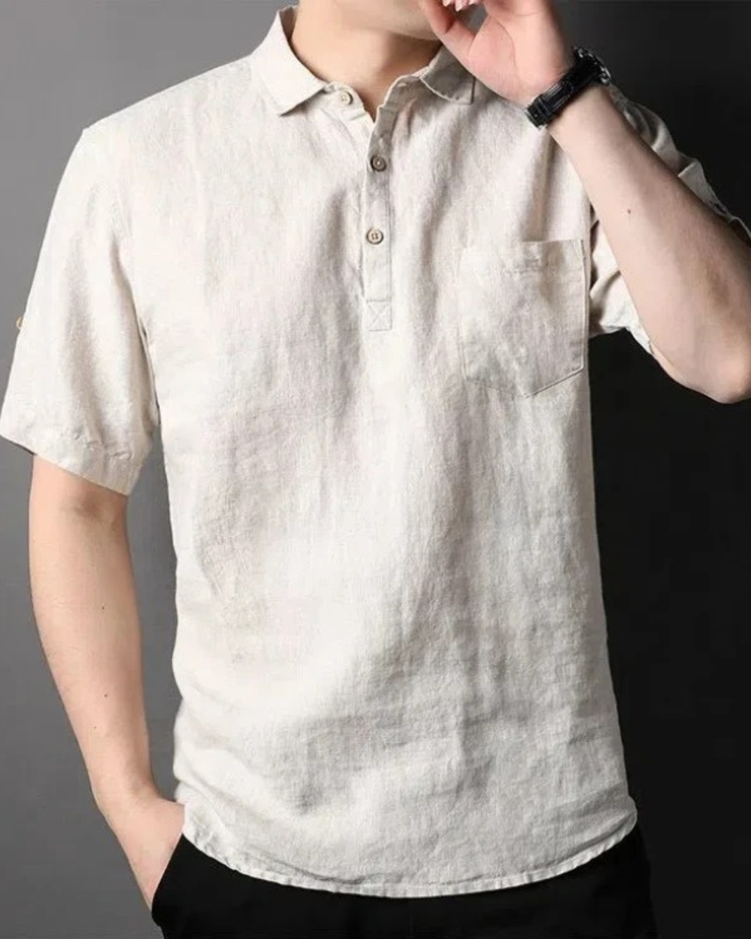 Men’s Cotton Shirt – Breathable Summer Top