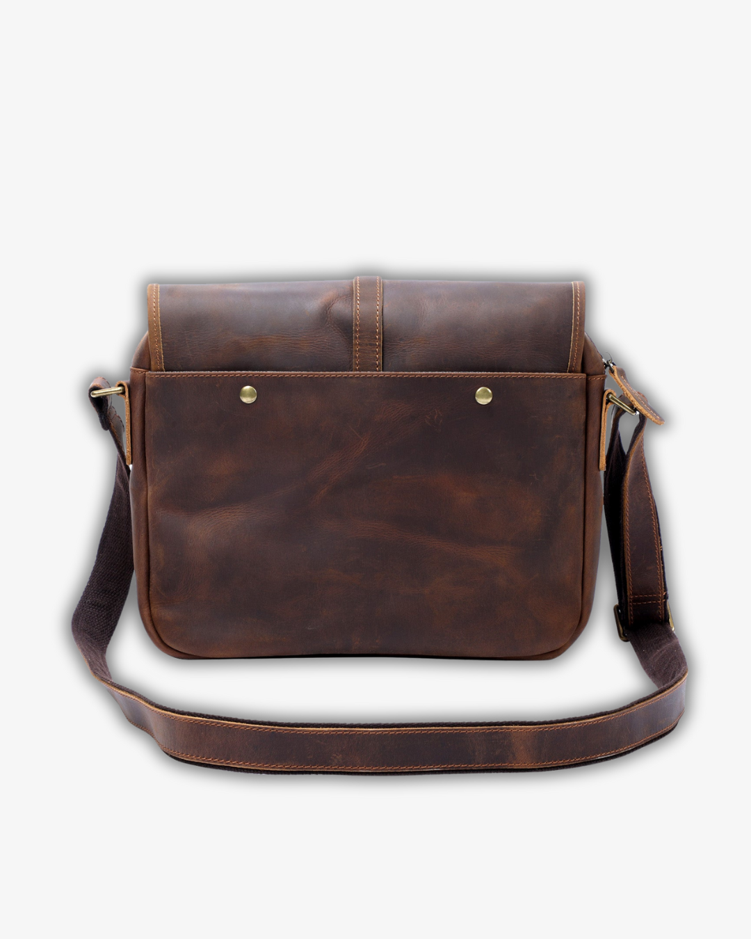 Lucia Leather Messenger Bag – Vintage Elegance Meets Modern Utility