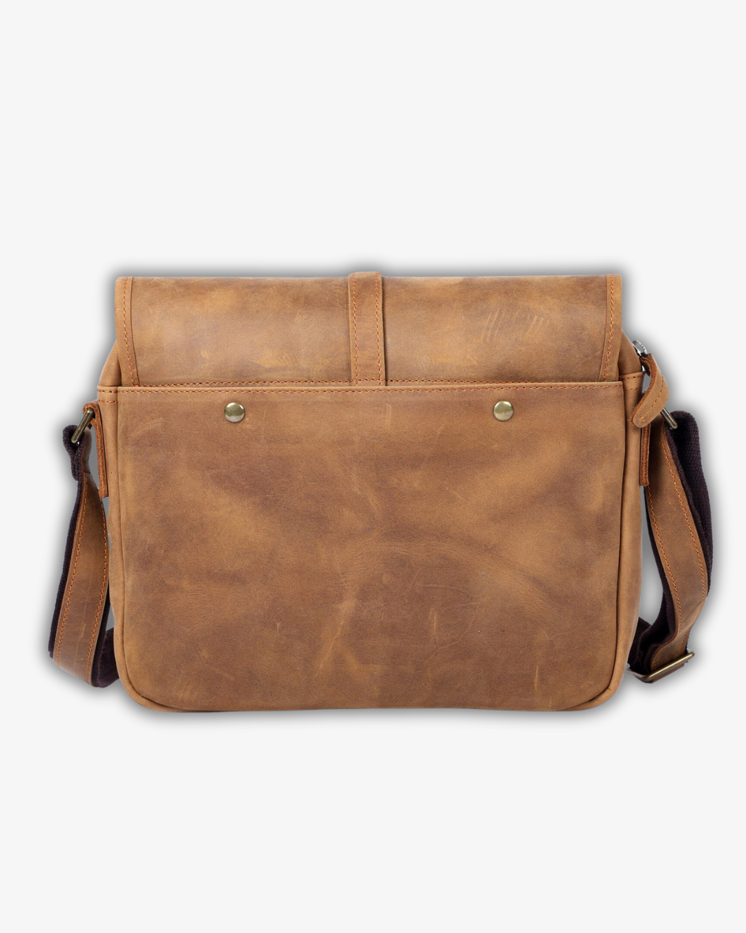 Lucia Leather Messenger Bag – Vintage Elegance Meets Modern Utility