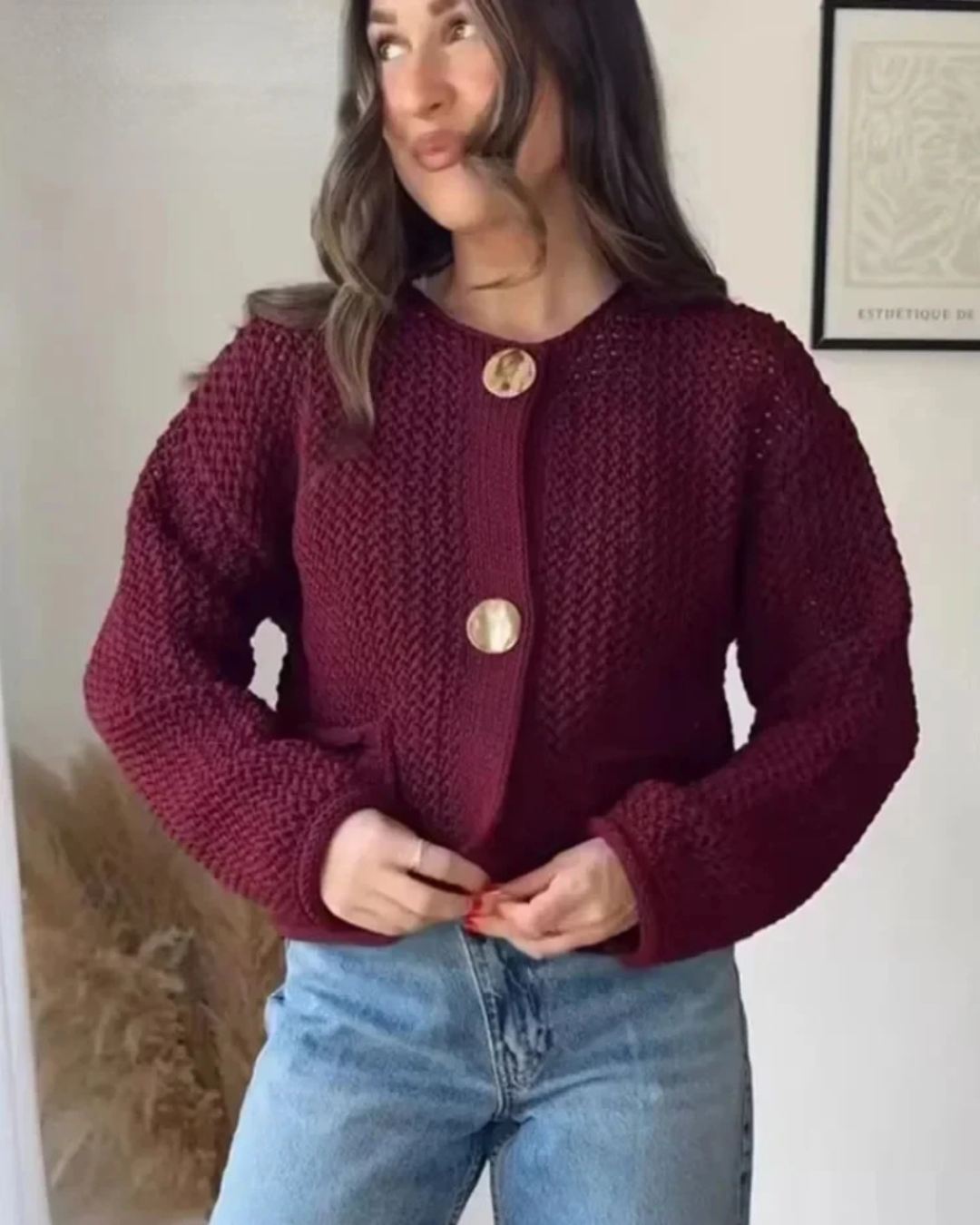 Leslie | Women's Luxe Textured Cardigan