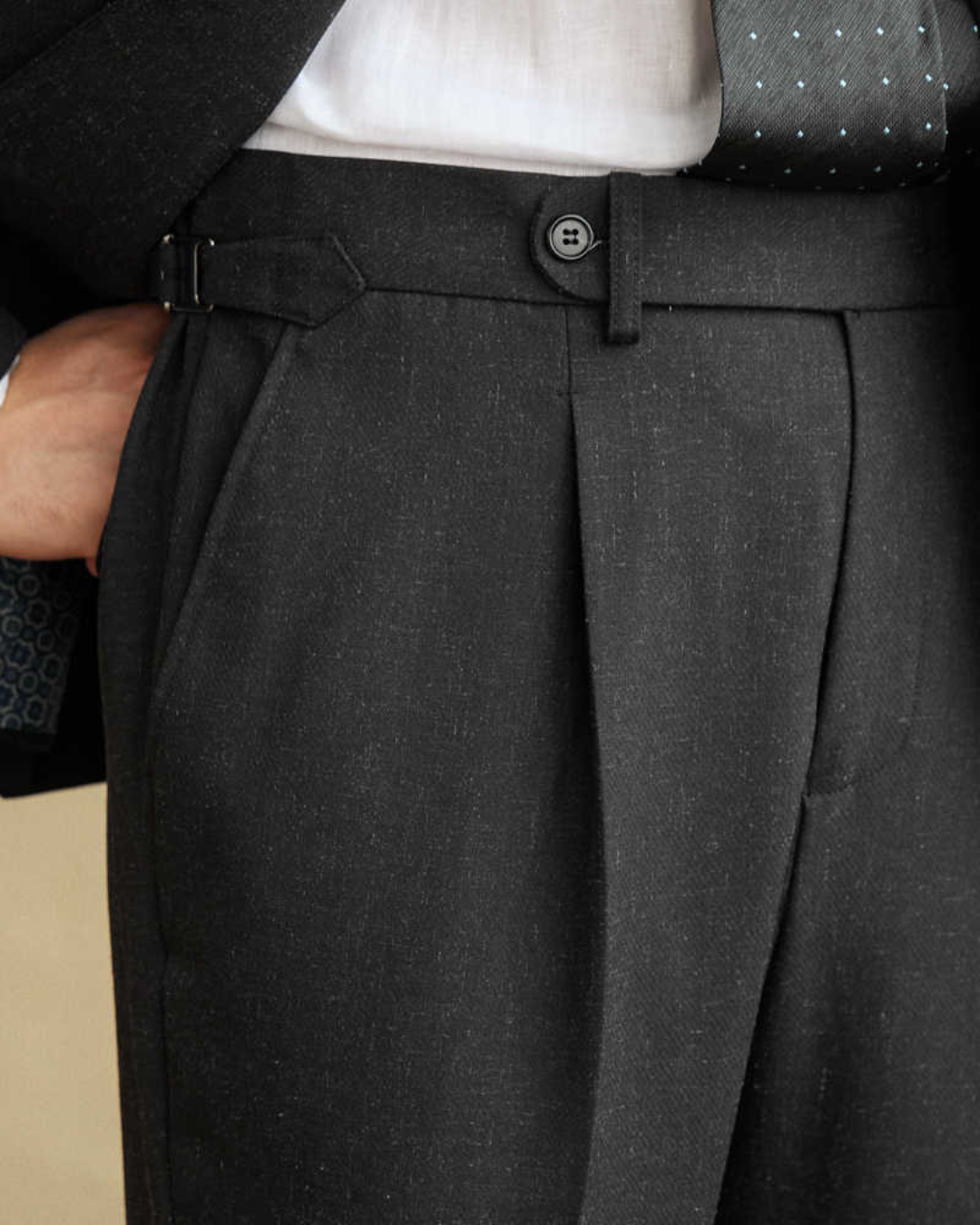 Terence | Men's Italian Style Gurkha Trousers