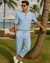 Men’s Linen Lounge Set – Breathable, Relaxed & Elegant