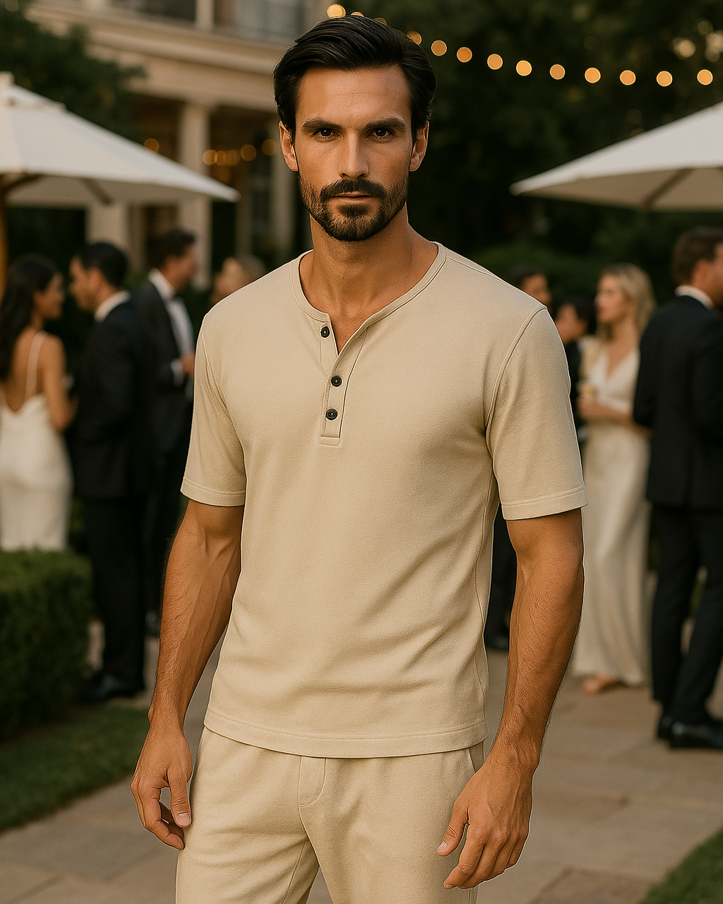 Men’s Linen Lounge Set – Breathable, Relaxed & Elegant