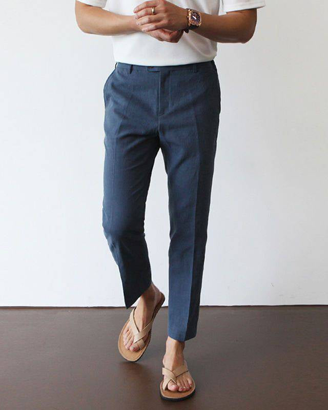 Men’s Slim Fit Stretch Chinos – Smart Casual Tapered Trousers1