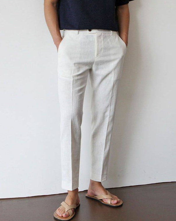 Men’s Slim Fit Stretch Chinos – Smart Casual Tapered Trousers