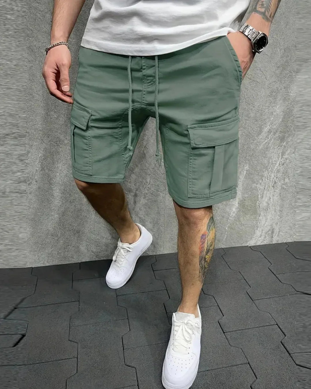 Men’s Lightweight Cargo Shorts – Comfortable Everyday Fit