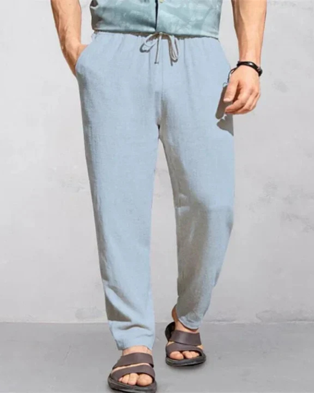 Clark | Men's Lightweight Linen Trousers