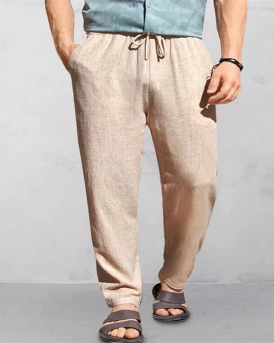 Clark | Men's Lightweight Linen Trousers