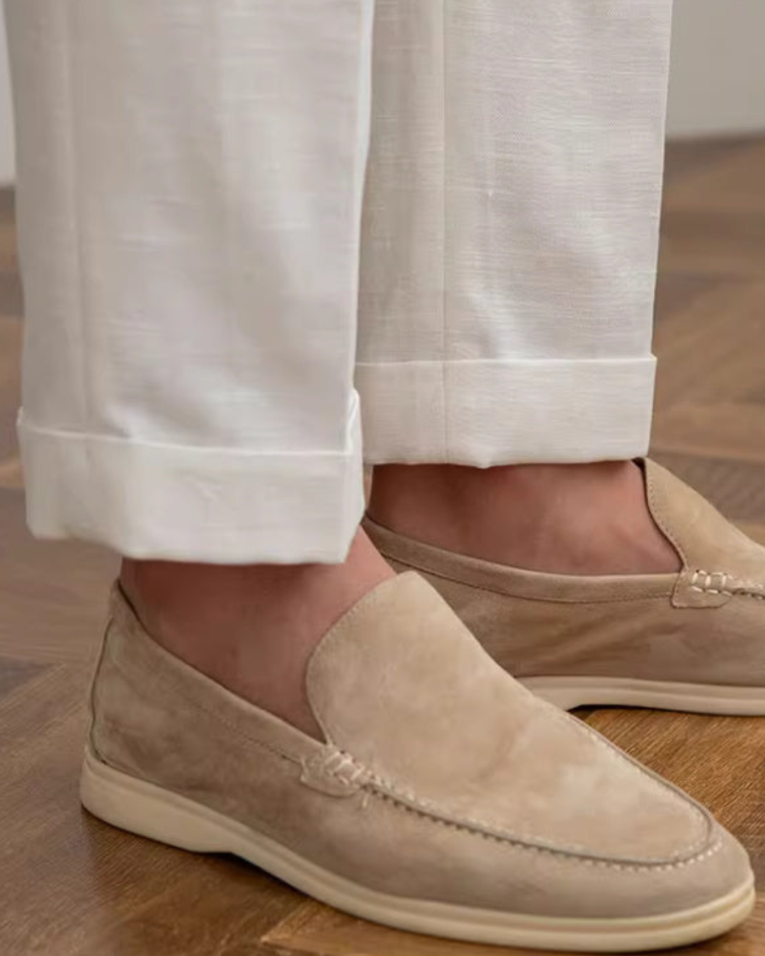 Men’s Lightweight Linen Trousers – Breathable Summer Pants