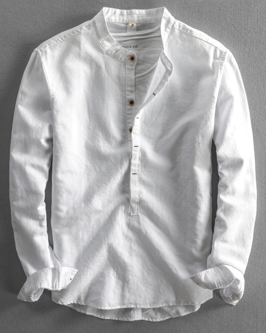 Diosdado | Men's Linen Blend Shirt Tailored Fit